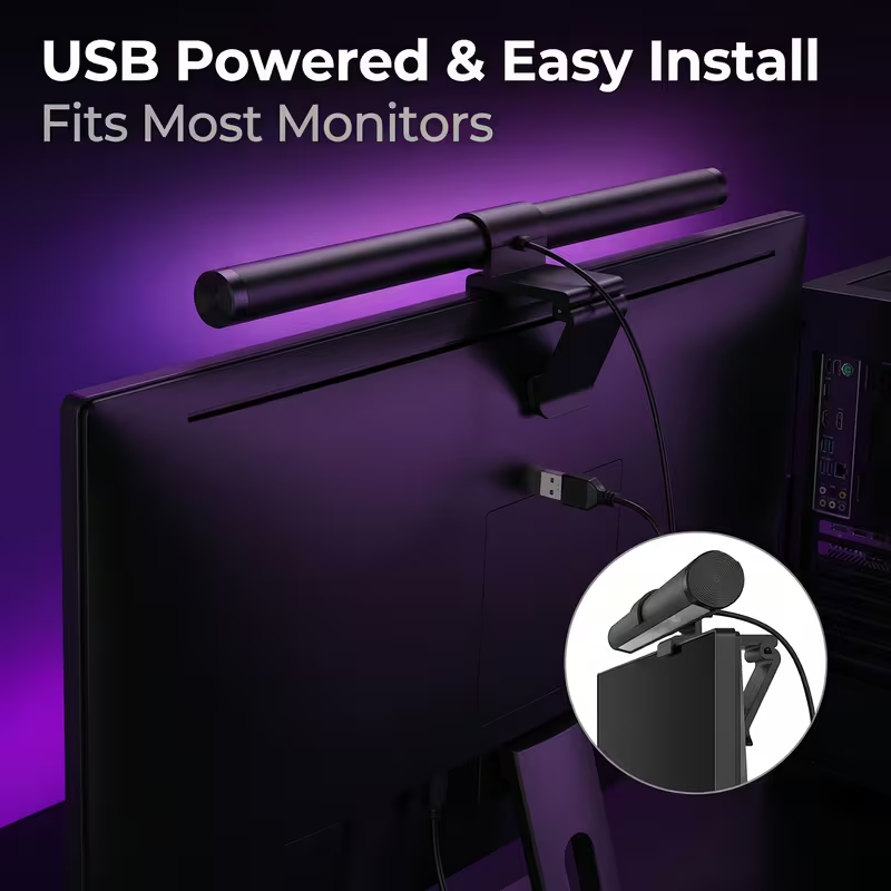Monitor Light Bar - Lampu LED untuk Monitor dengan Remote