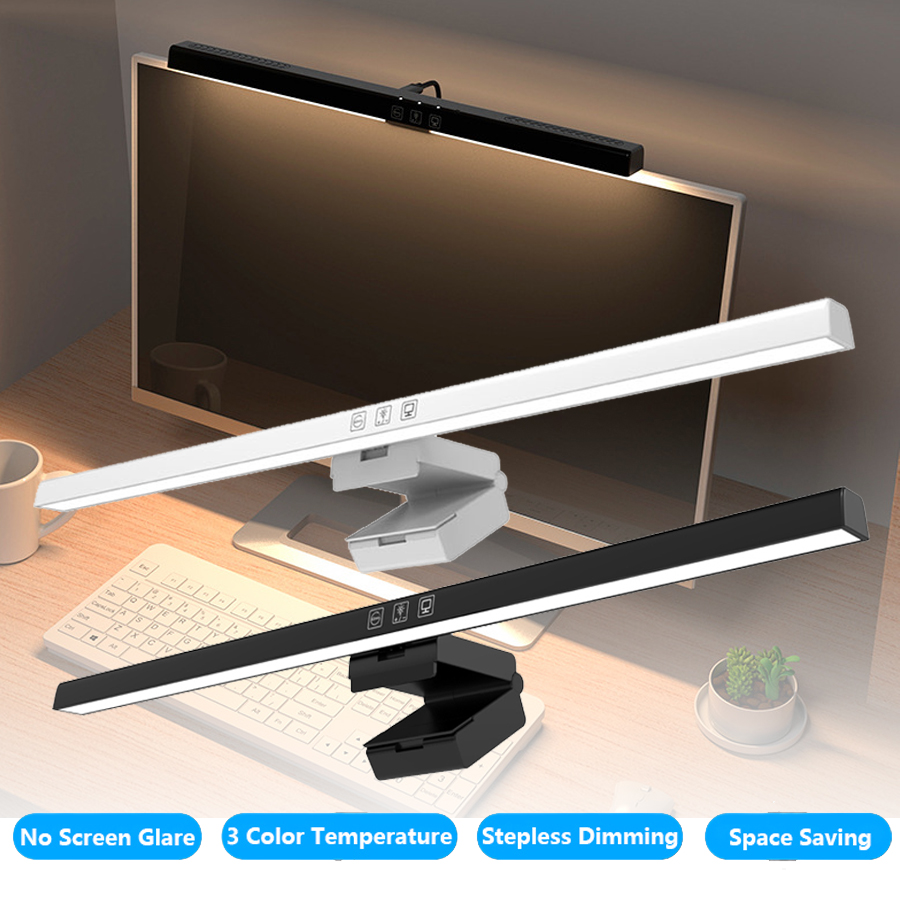 Monitor Light Bar - Lampu meja komputer, 50cm layar Bar