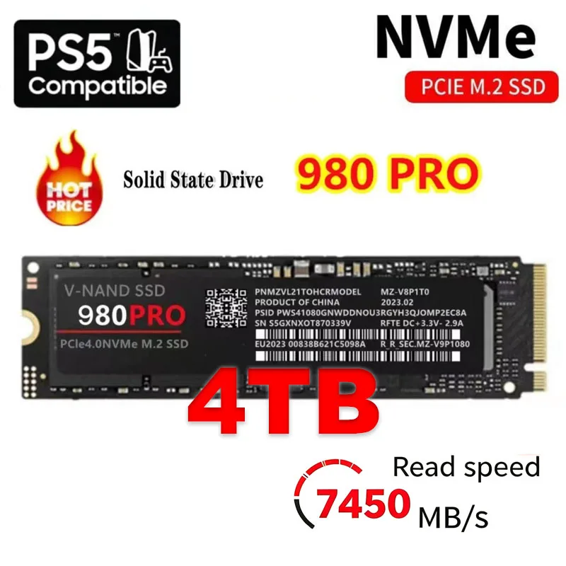 Samsung Ssd 980 Pro - SSD Internal High Speed 980 PRO