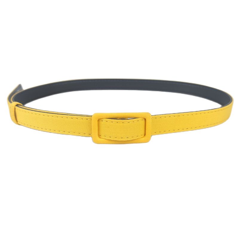 Tech Wear Accessories - Sabuk dekorasi kuning sederhana elastis Fashion