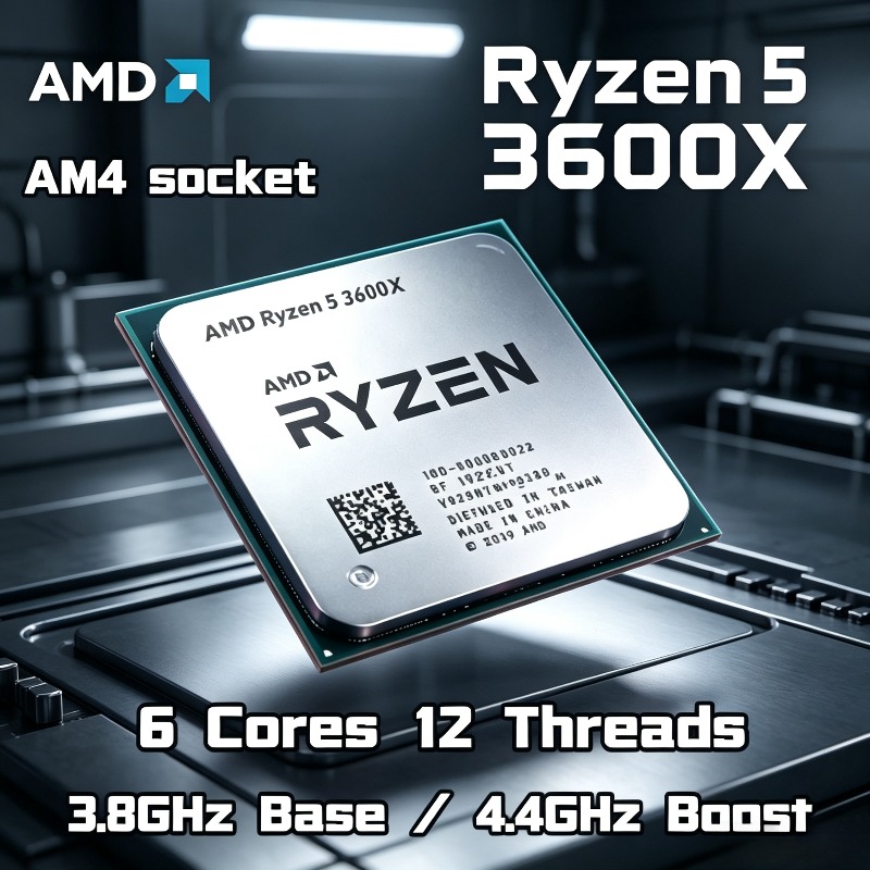 Amd Cpu Ryzen 5 - 100% Baru AMD Ryzen 5 3600X3.8