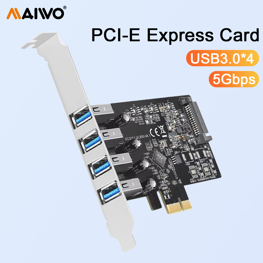 Usb Hub 7 Port - Kartu Ekspansi MAIWO USB 3.0 PCI-E