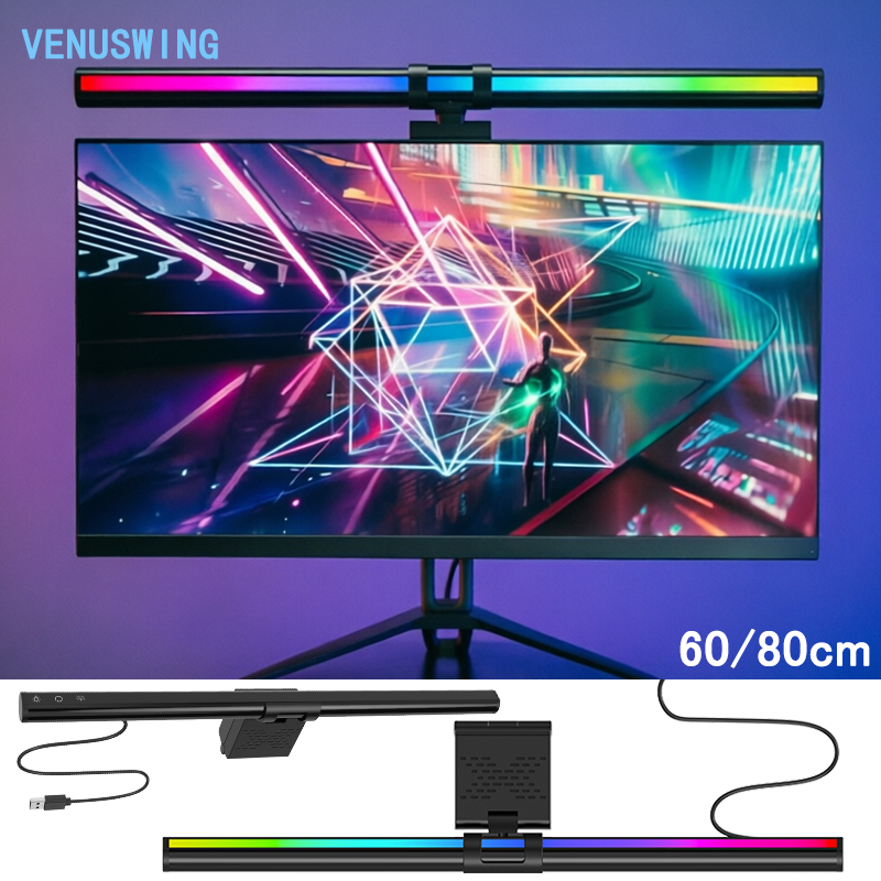 Monitor Light Bar - Lampu RGB 60/80Cm Lampu Suasana Permainan