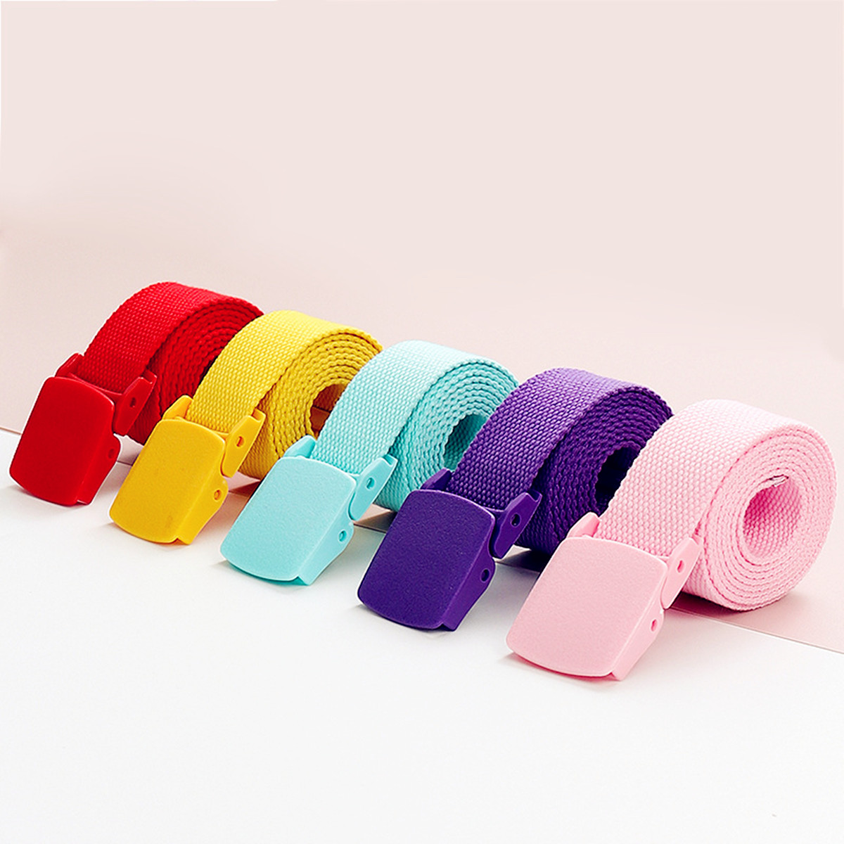Tech Wear Accessories - Sabuk Taktis Kanvas Warna-warni Unisex Fashion