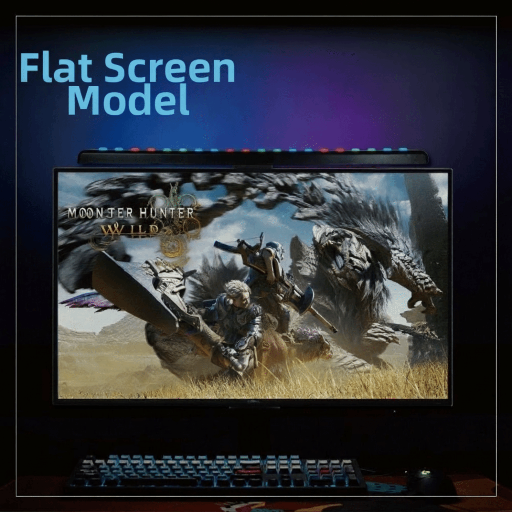Monitor Light Bar - Lampu Monitor Atmosfer RGB dengan Fungsi