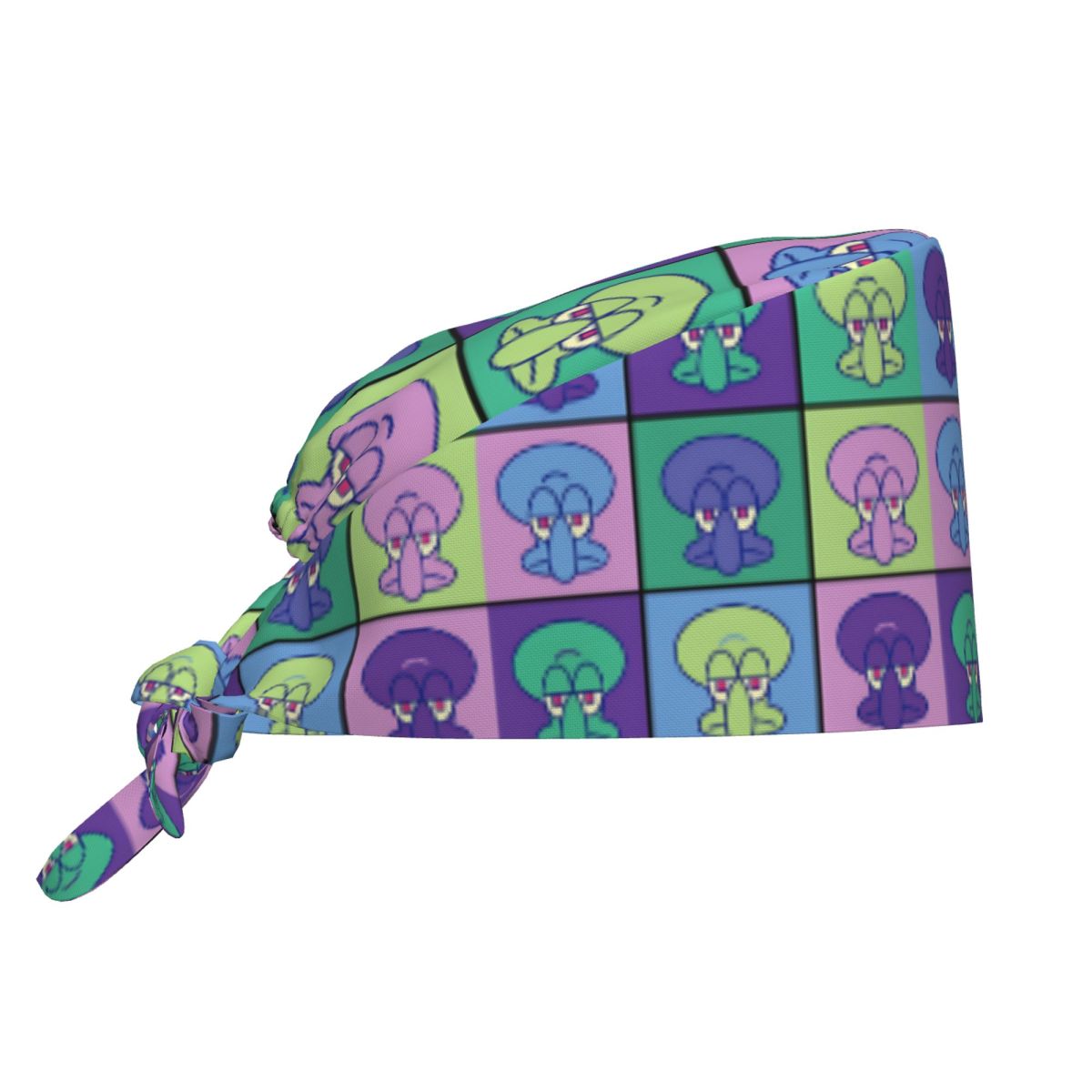 Vet Tech Accessories - Topi Medis S-Spongebobs, Topi Kerja Scrubs