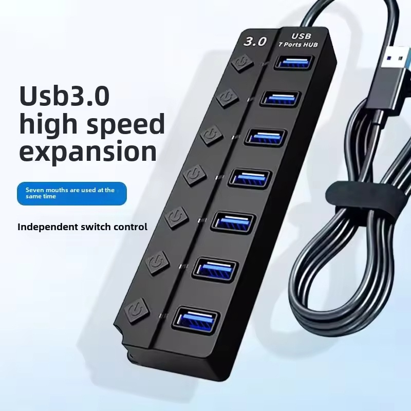 Usb Hub 7 Port - Adaptor Daya USB 3.0 4/7 Port,