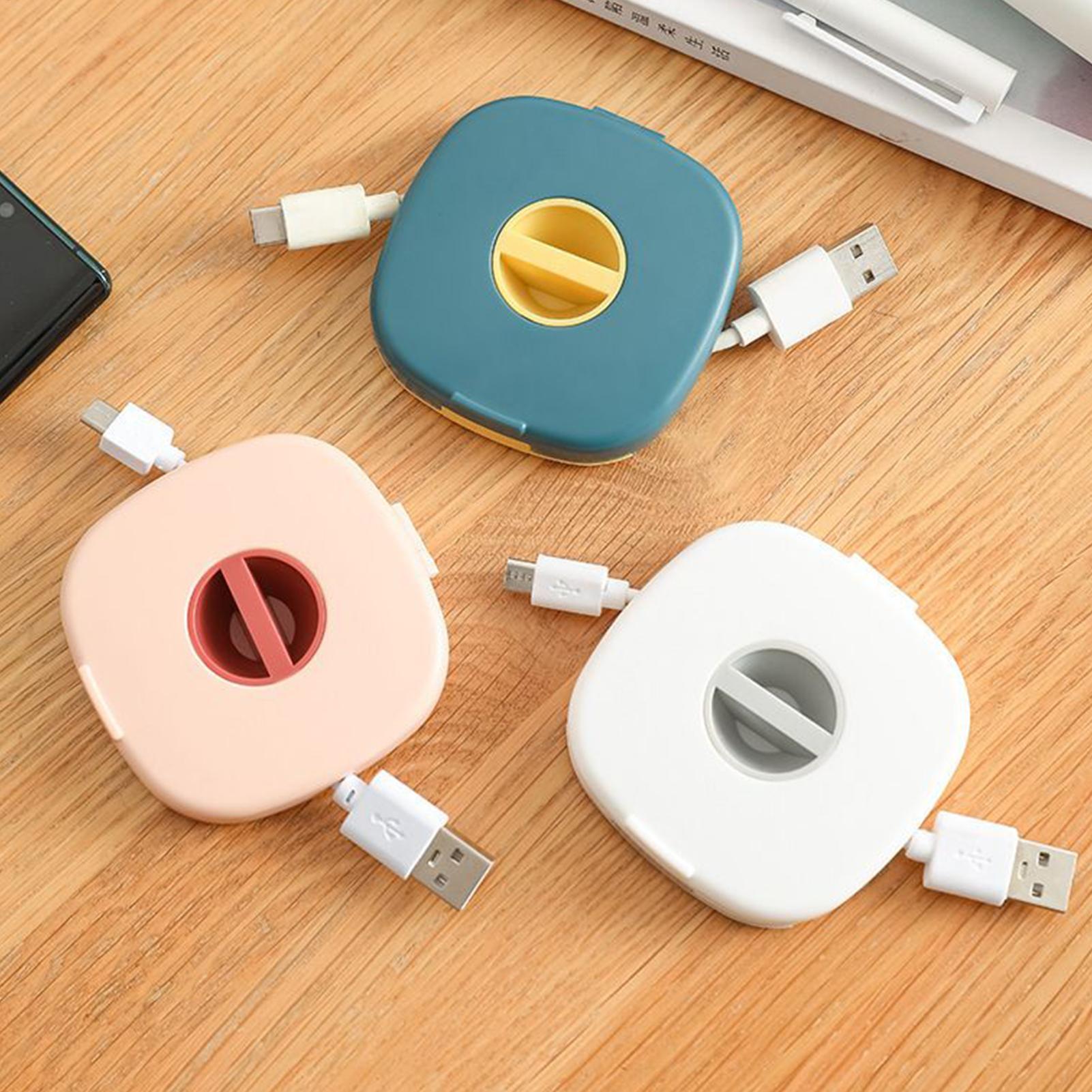 Tech Accessories For Iphone - Kotak Pengatur Kabel Penggulung Kabel Charger