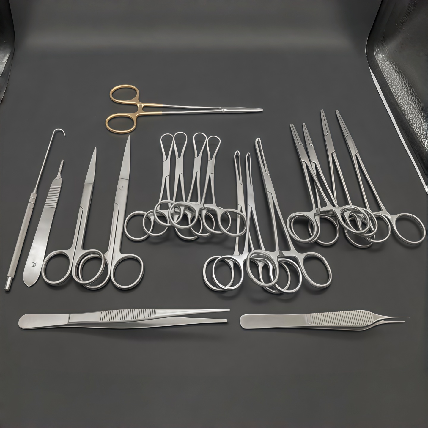 Vet Tech Accessories - Set Instrumen Bedah Hewan Peliharaan. Alat