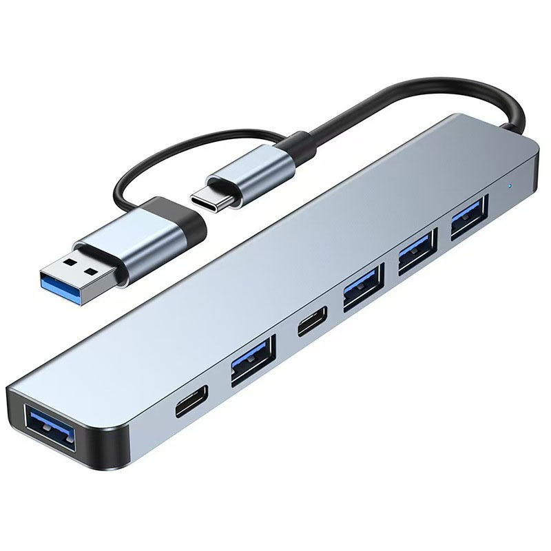 Hub USB A C 5/7/8 Port 3.0 2.0 - Usb Hub 7 Port ulasan dan harga