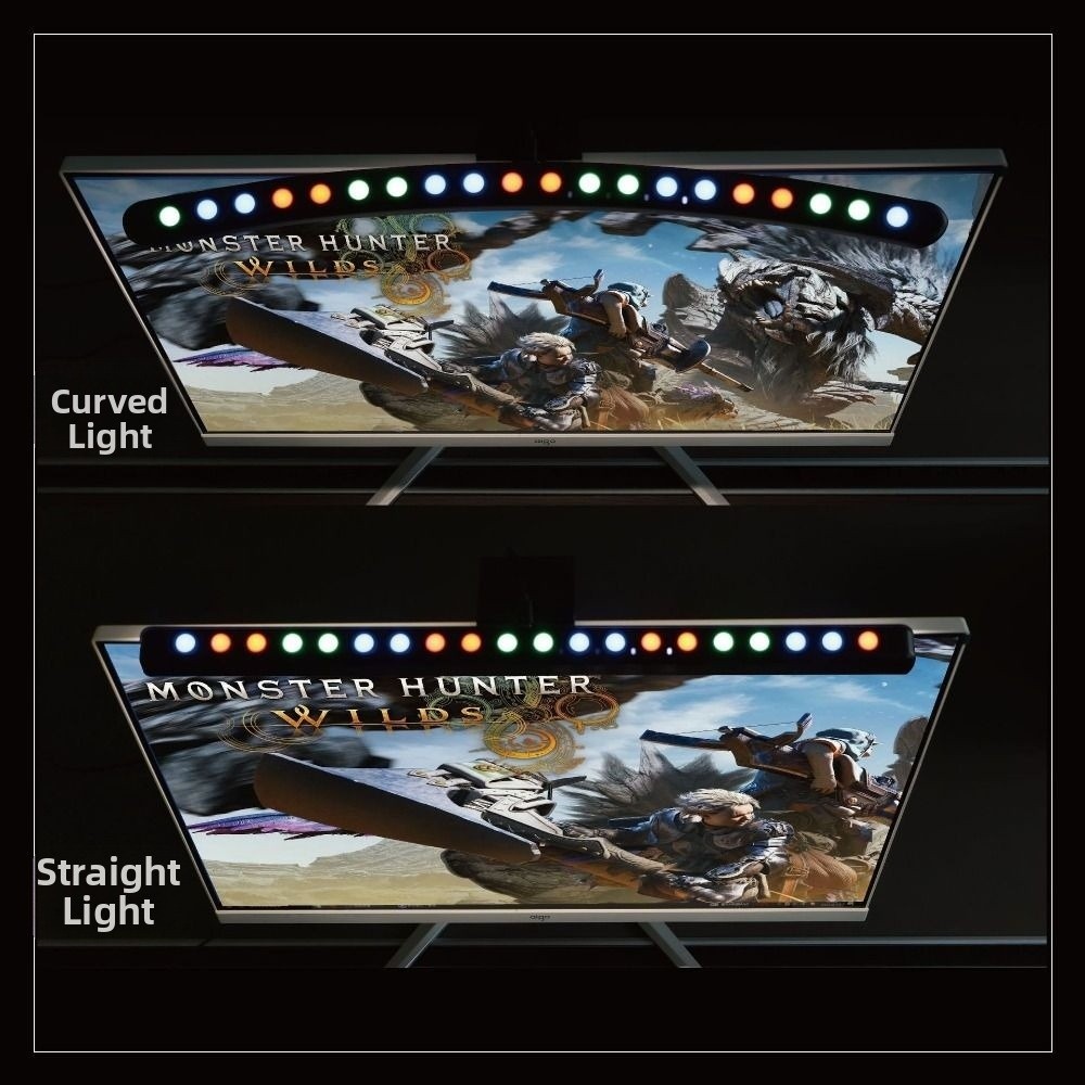 Lampu Monitor Atmosfer RGB Kon - Monitor Light Bar ulasan dan harga
