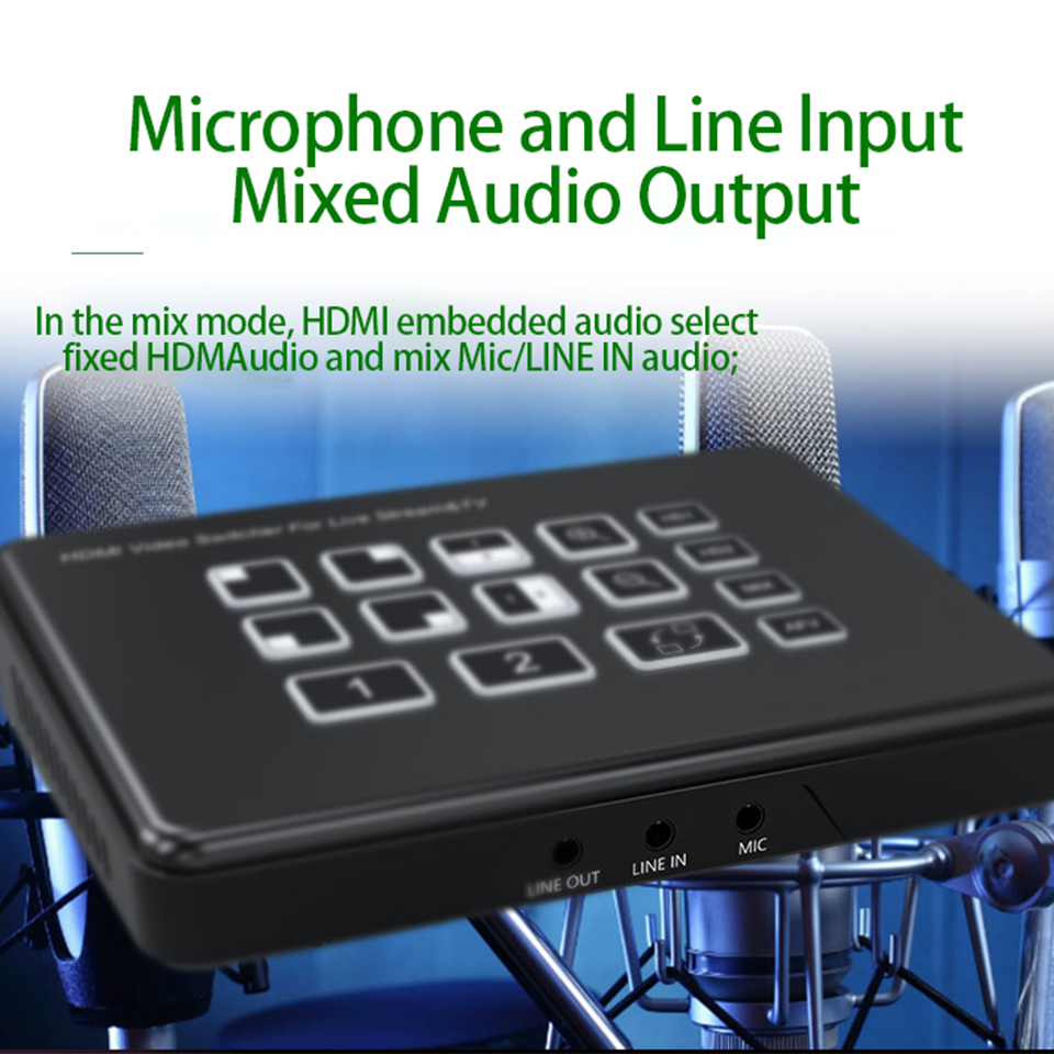 Mixer Switcher Video Streaming - Usb C To Hdmi ulasan dan harga