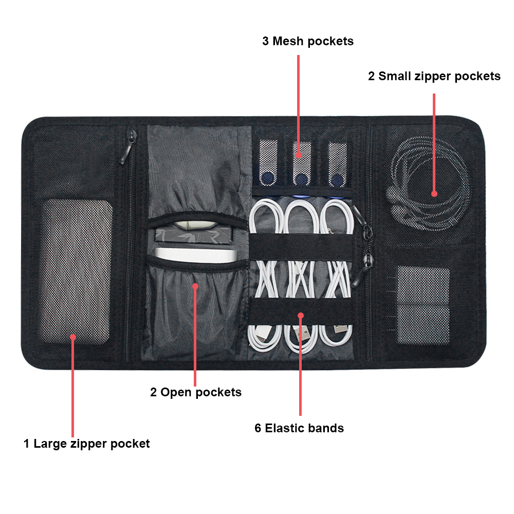 Tas Organizer Teknologi Tempat - Tech Accessories Shop ulasan dan harga