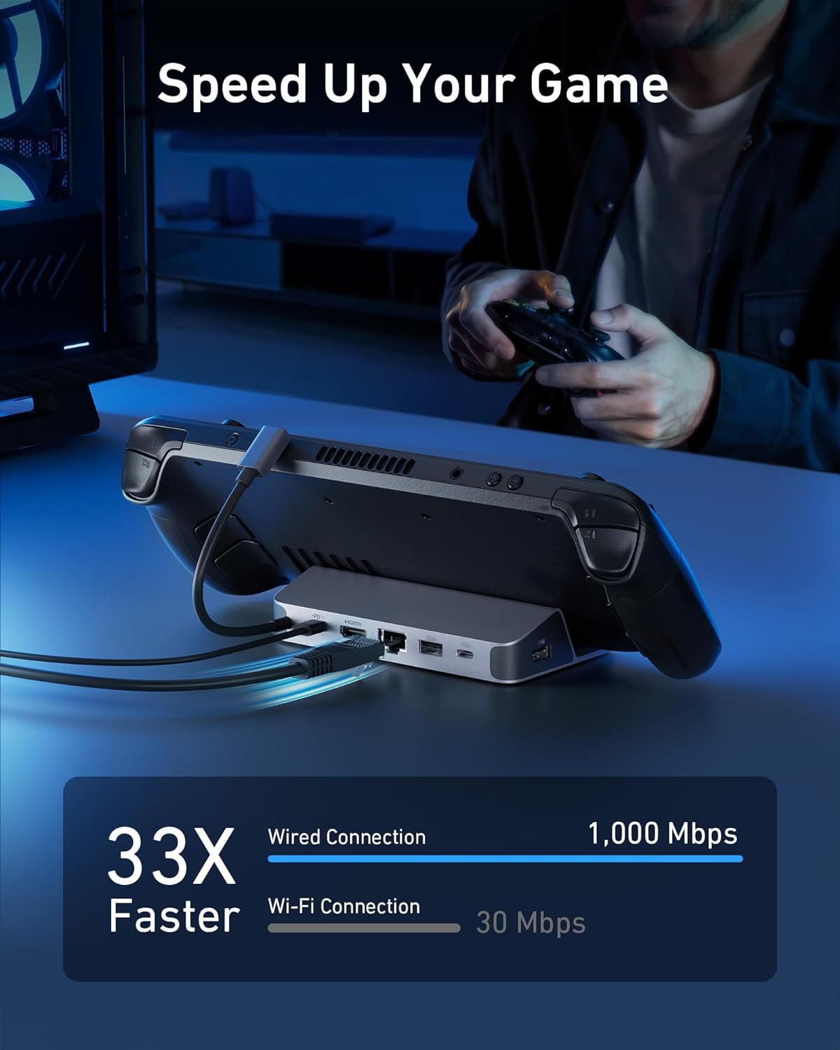 Stasiun Pengisian Daya Anker u - Usb C To Hdmi ulasan dan harga