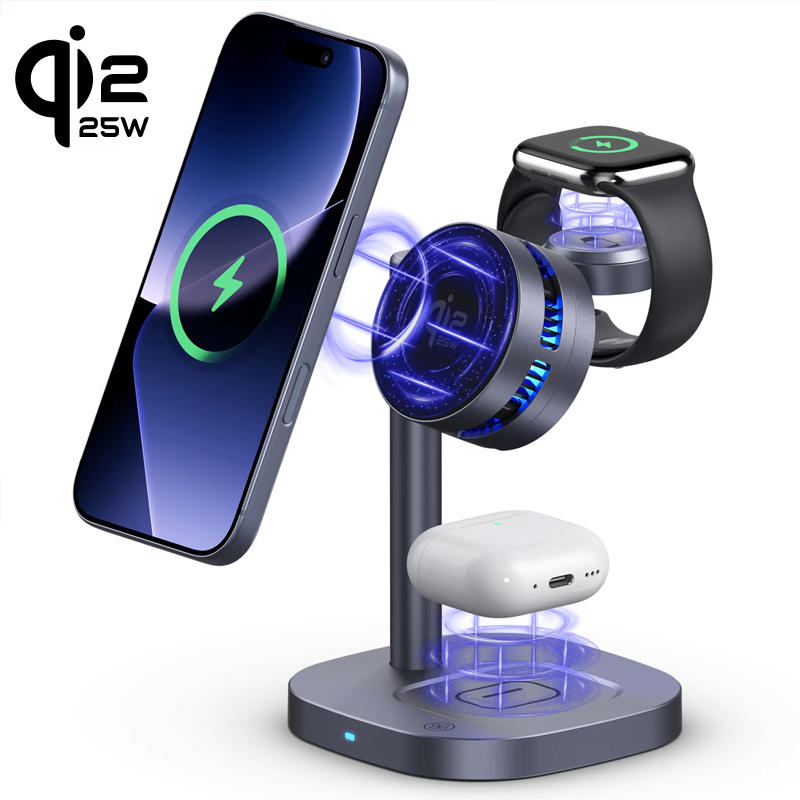 ICE Cooling Qi2.2 25W 3 in 1 S - Wireless Charger 3 In 1 ulasan dan harga