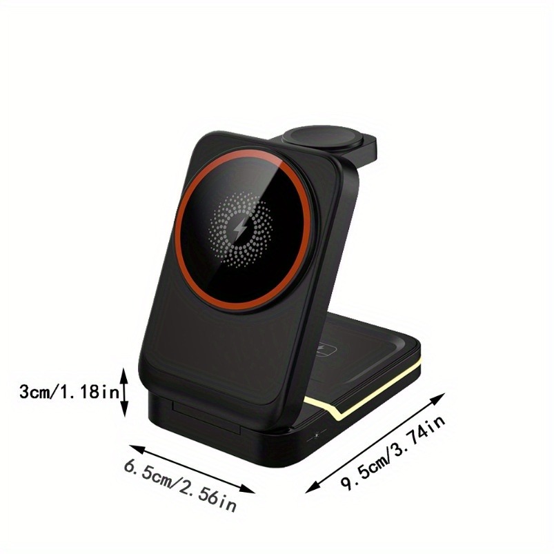 Stasiun Pengisian Daya Nirkabe - Wireless Charger 3 In 1 ulasan dan harga
