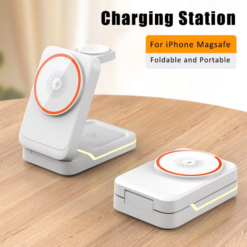 Stasiun Pengisian Daya Nirkabe - Wireless Charger 3 In 1 ulasan dan harga