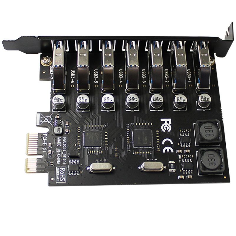 KARTU EKSPANSI USB 3.2 Gen1 7  - Usb Hub 7 Port ulasan dan harga