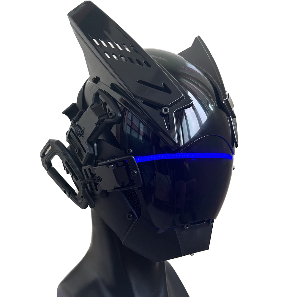 Cyberpunk helm topeng Punk, ma - Tech Wear Accessories ulasan dan harga