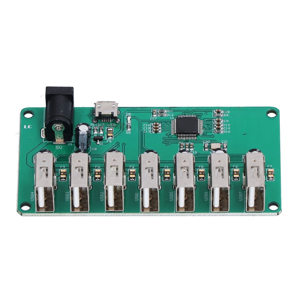 USB2.0 HUB USB2.0 Modul Hub DC - Usb Hub 7 Port ulasan dan harga