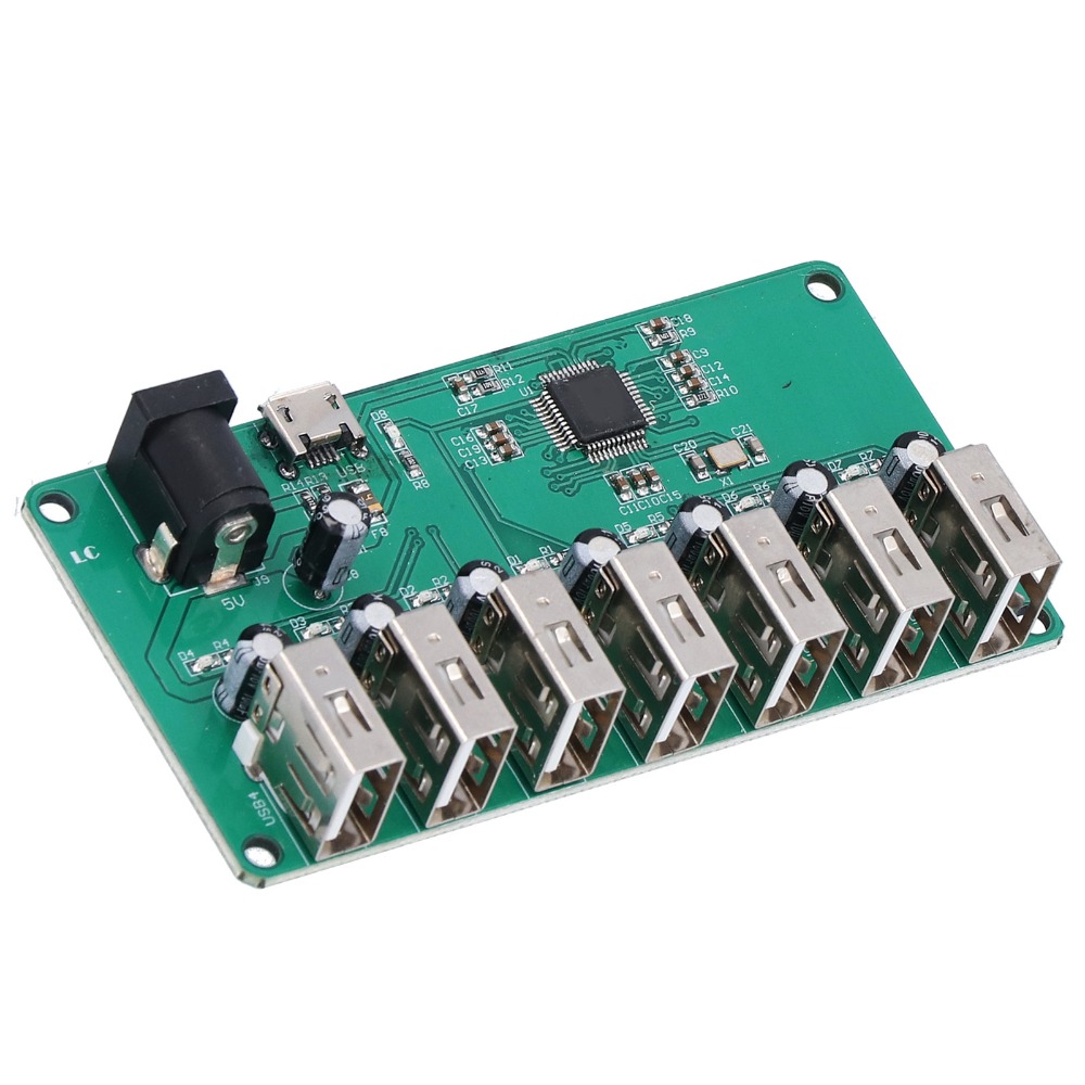 USB2.0 HUB USB2.0 Modul Hub DC - Usb Hub 7 Port ulasan dan harga