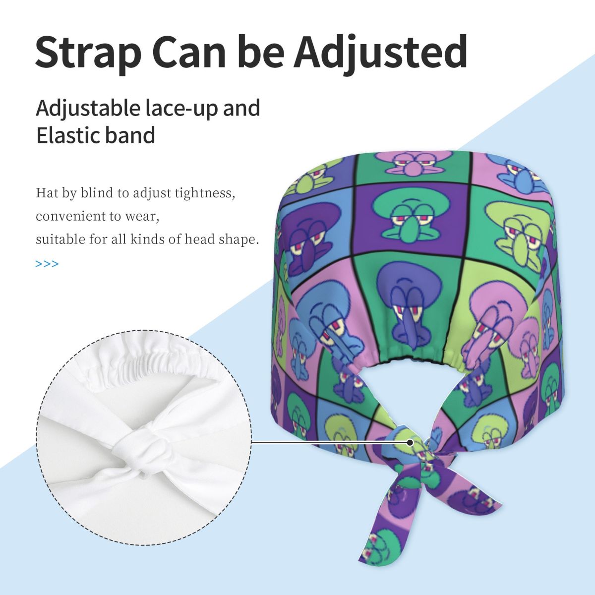Topi Medis S-Spongebobs, Topi  - Vet Tech Accessories ulasan dan harga