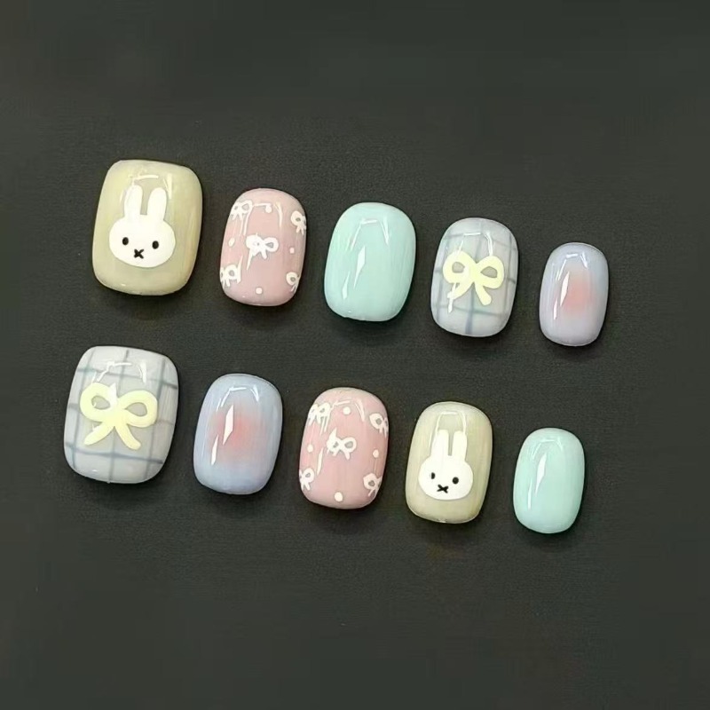 Kelinci Miffy |   Miffy Berwar - Nail Tech Accessories ulasan dan harga