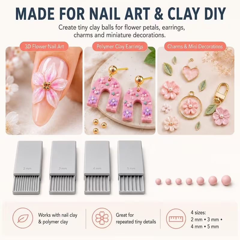 Alat Pembuat Bola Gel Tanah Li - Nail Tech Accessories ulasan dan harga