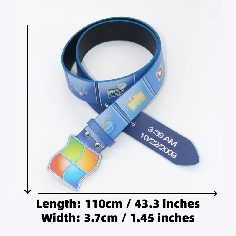 Sabuk Gesper Cetak UI Retro un - Tech Wear Accessories ulasan dan harga