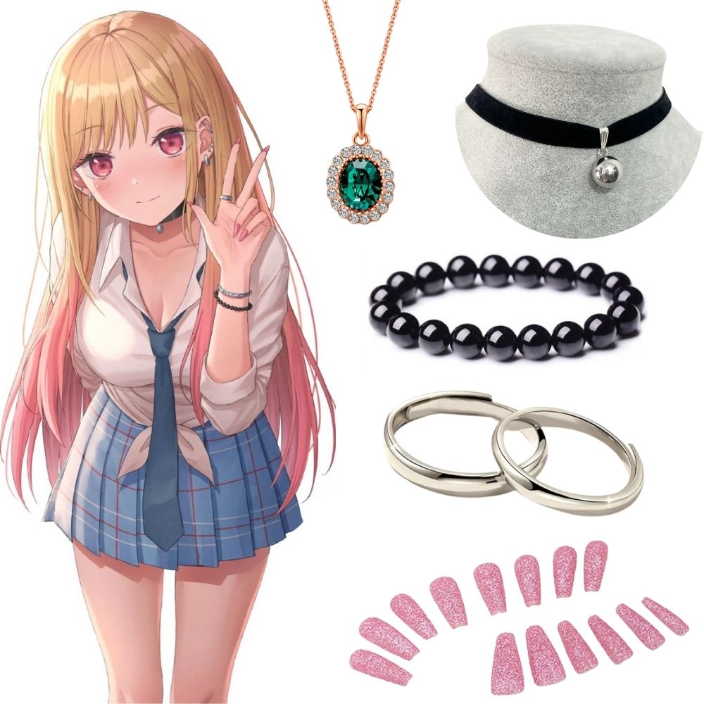 Anting dan Kalung Kitagawa Mar - Nail Tech Accessories ulasan dan harga