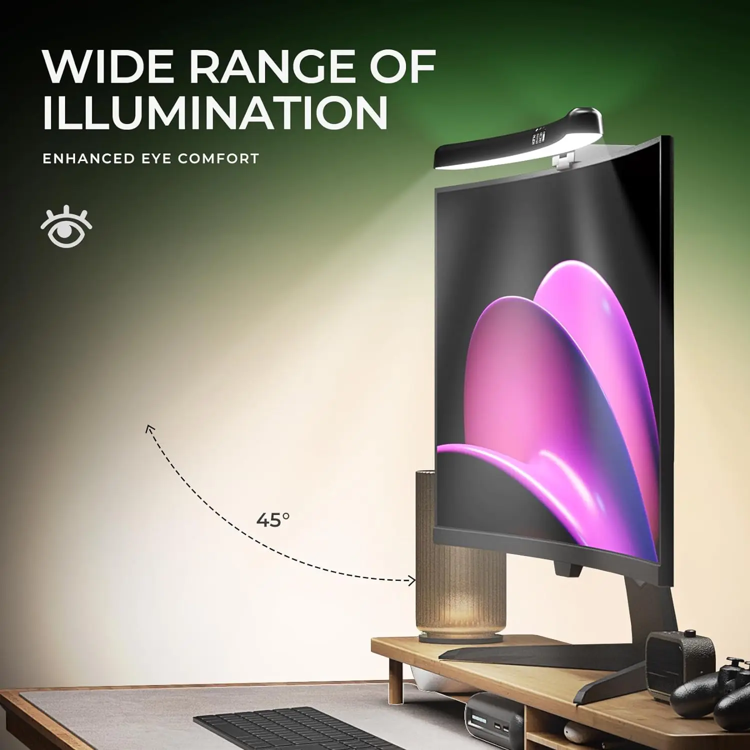 Lampu Monitor Komputer RGB Rit - Monitor Light Bar ulasan dan harga